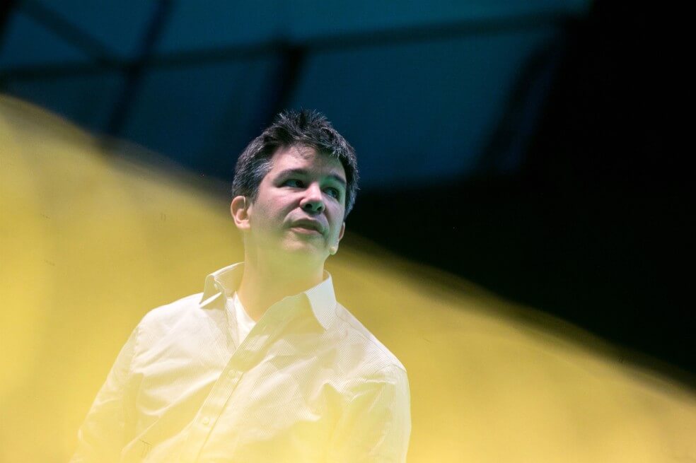 Travis Kalanick fundó Uber con Garrett Camp en 2009. / Bloomberg.