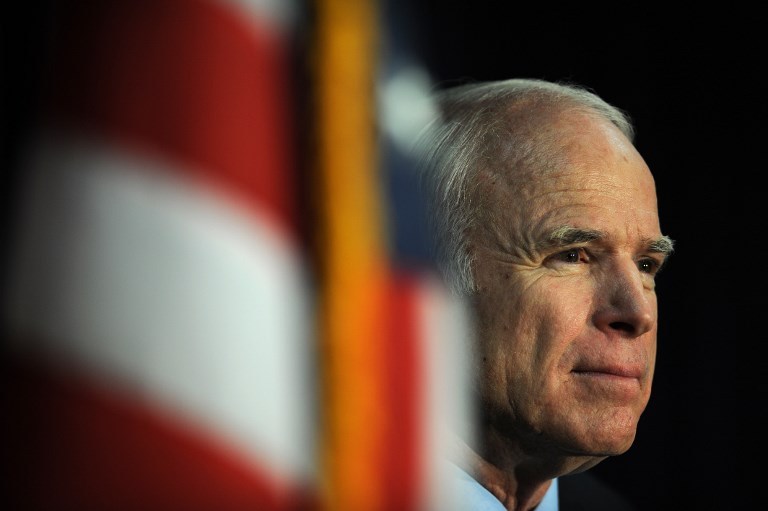 El último deseo de John McCain: que Trump no vaya a su funeral
