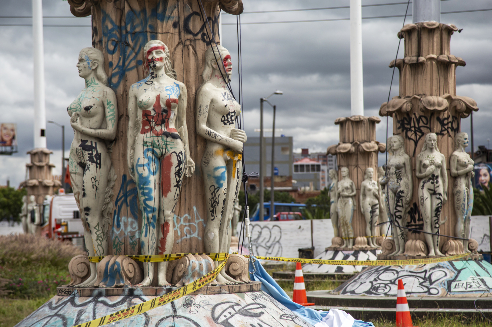 Habitantes de la localidad de Kennedy firmaron un pacto con el Distrito para salvaguardar este patrimonio de la ciudad y evitar que vuelva a ser vandalizado.