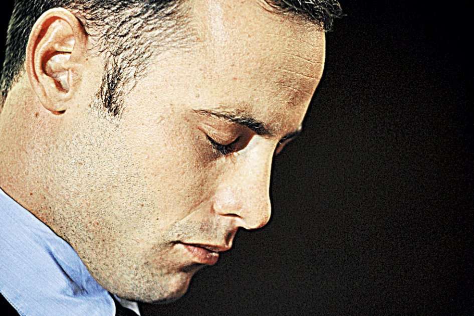 Óscar Pistorius, ayer en la audiencia. / AFP