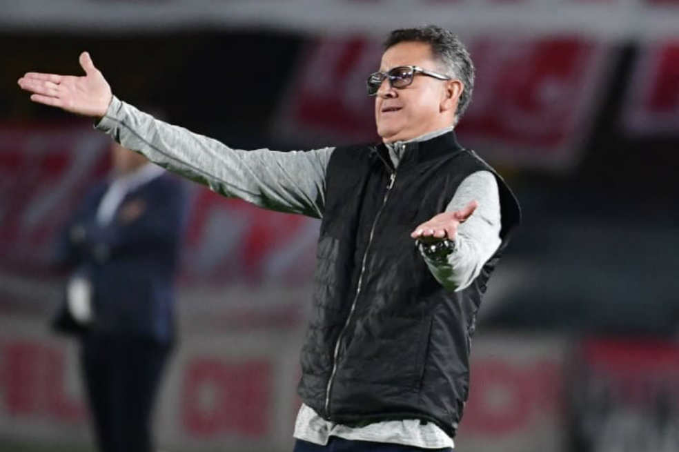Juan Carlos Osorio, el técnico del América, que perdió este sábado en su visita al Bucaramanga.