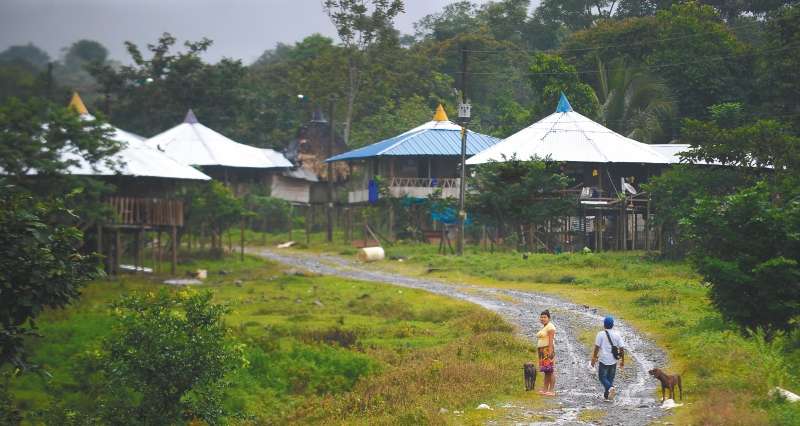 El Resguardo indígena Jaikerazabi es uno de los destinos de Mutatá que la Adel Urabá está impulsando en el territorio. / Fotos: Cristian Garavito - El Espectador