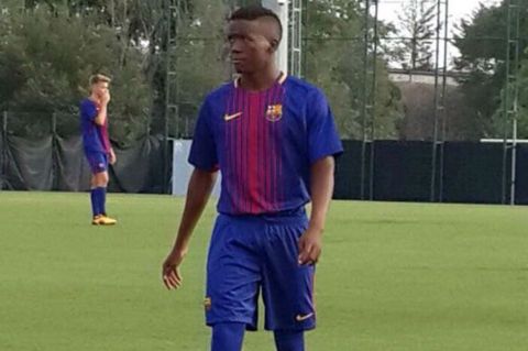 Yeison Tolosa, el colombiano que se probó en el Barcelona