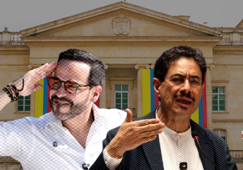 Abelardo de la Espriella e Iván Cepeda se disputan la Presidencia.