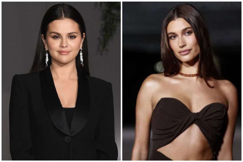 Foto: Selena Gómez y Hailey Bieber posaron juntas en el Academy Museum Gala 2022