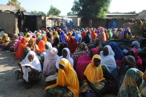 Las niñas de la guerra en Nigeria