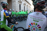 Más de 1.000 km en bicicleta para apoyar la lucha contra cambio climático