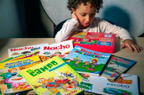 La tradicional cartilla Nacho ahora estará en televisión y en versión digital