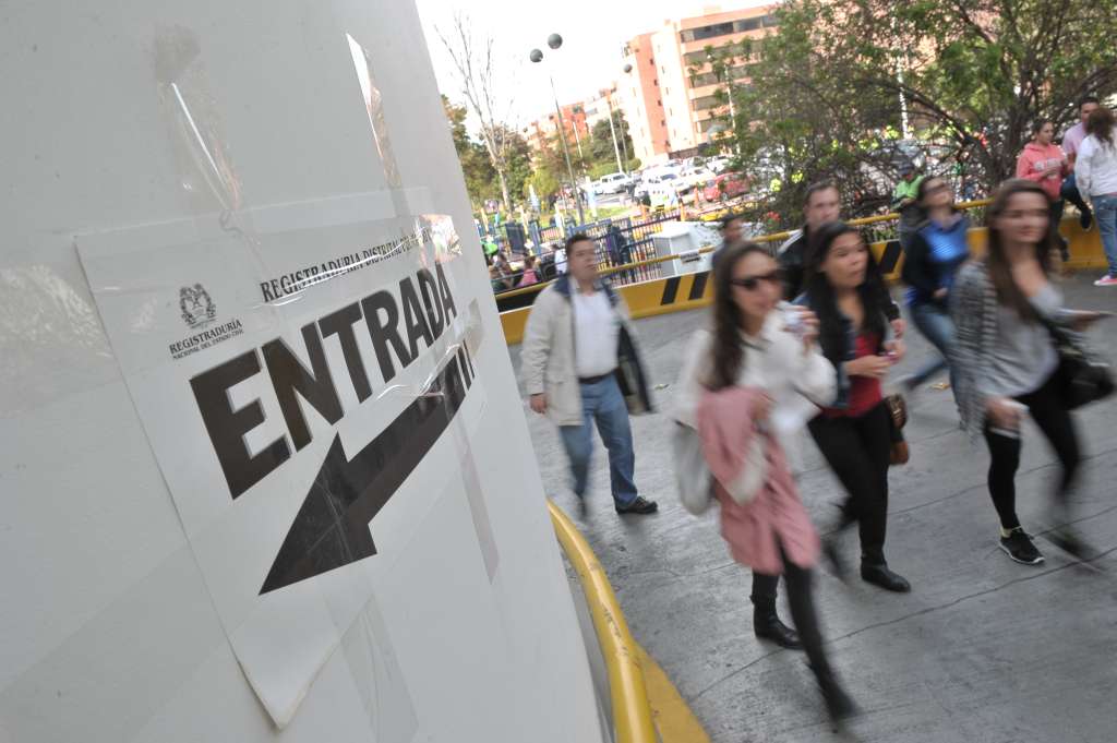 Puestos de votación ubicado en Unicentro para elecciones de autoridades locales año 2015