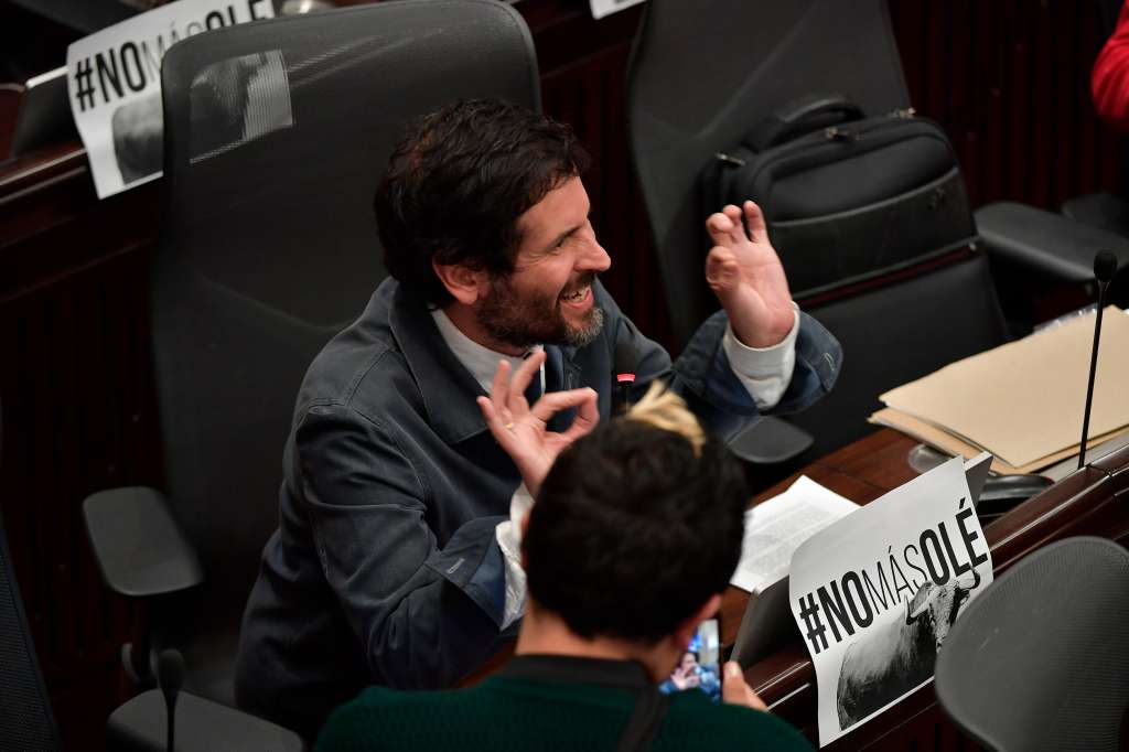 Segundo debate en el congreso del proyecto de Ley No. 219 de 2023 Cámara y 298 de 2023 Senado, que busca prohibir la corridas de toros en el país.