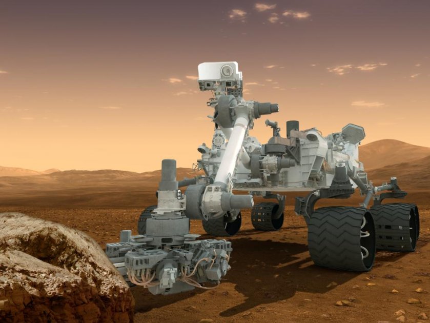 elEl robot pesa 900 kilogramos y costó US$ 2.500 millones de dólares. Foto: Nasa