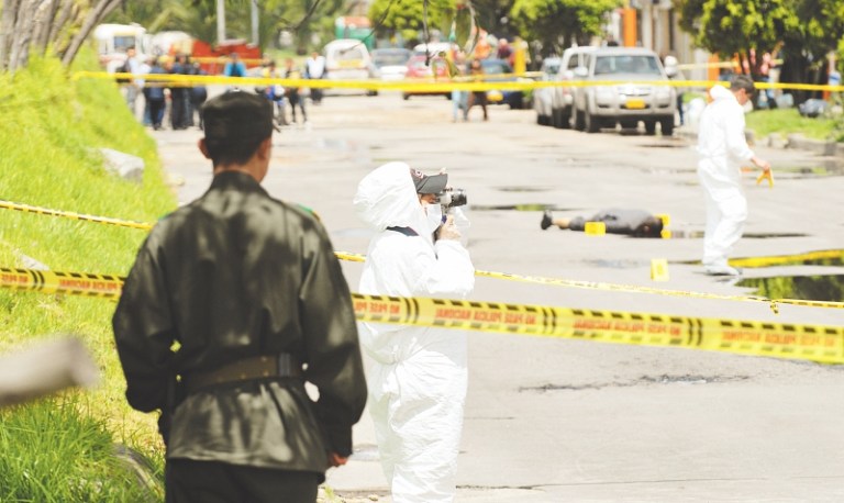 Balacera en vía Las Palmas, en Medellín, iba dirigida a desmovilizado de las AUC