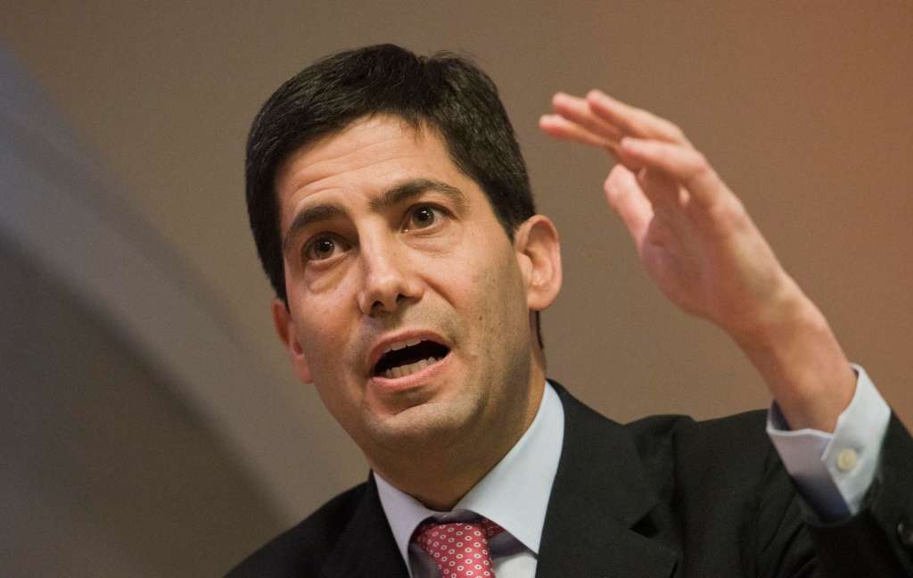 LONDON (United Kingdom), 30/01/2026.- (FILE) Kevin Warsh speaks during a press conference announcing the publication of the Warsh Report at the Bank of England in London, Britain, 11 December 2014 (reissued 30 January 2026). US President Donald Trump has announced Kevin Warsh as his nomination for the next chair of the Federal Reserve, according to a post on his Truth Social platform. (Reino Unido, Londres) EFE/EPA/WILL OLIVER