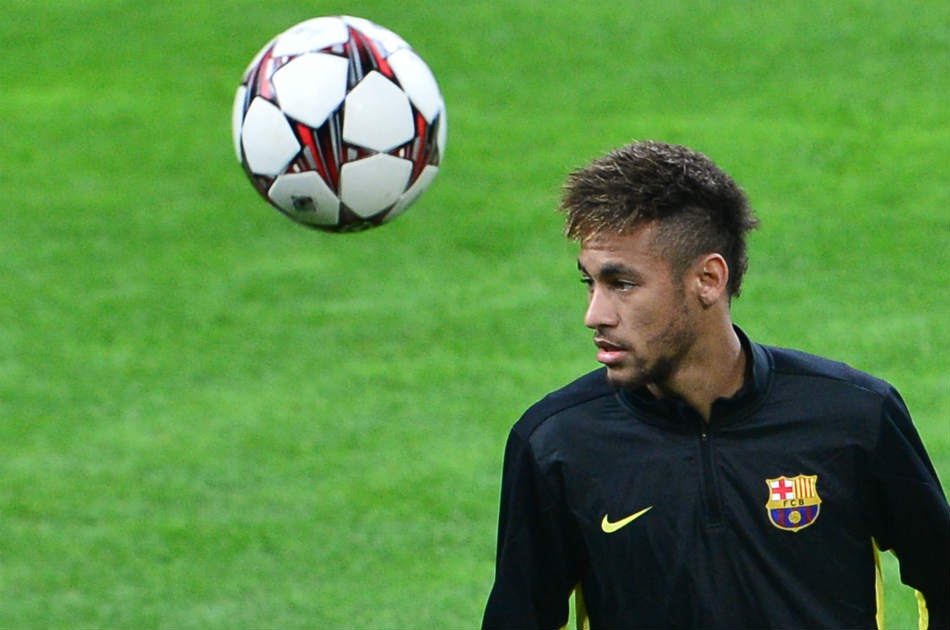 Neymar, jugador del Barcelona. / AFP