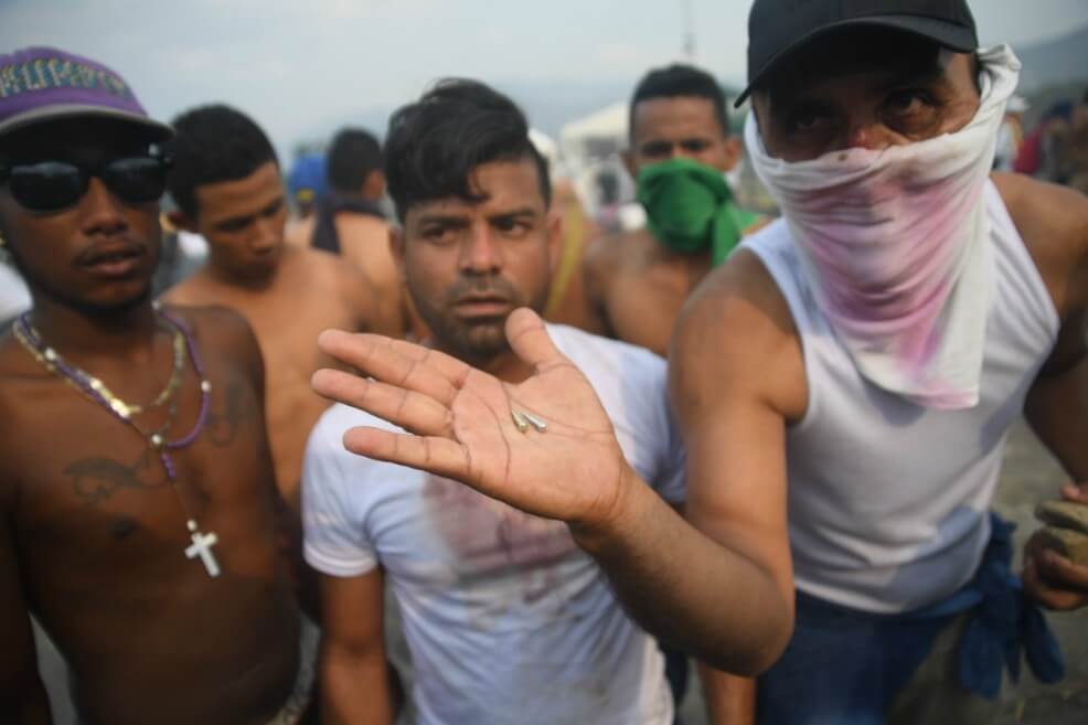 Este sábado se realizó la operación para el ingreso de los camiones con ayuda internacional a Venezuela. / Cristian Garavito - El Espectador