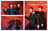 Ricky Martin se divierte con su doble de cera
