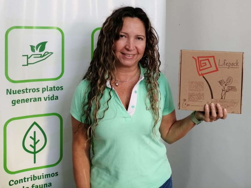Claudia Isabel Barona es la cabeza de Lifepack.