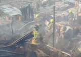 Incendio dejó 6 casas destruidas y 67 personas afectadas en Medellín