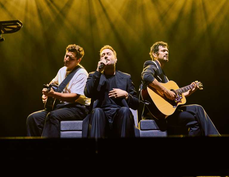Reik en concierto en Bogotá, 11 de mayo 2025.
