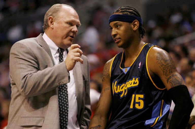 George Karl, entrenador del año en la NBA