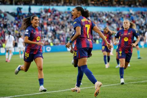 Barcelona recuperó el trono de Europa: goleada histórica en la final de Champions femenina