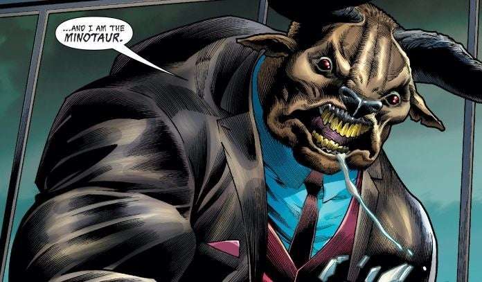 DARIO AGGER (MINOTAURIO)El principal antagonista en los cómics de Jason Aaron de "Thor". Dario Agger es el implacable director ejecutivo de Roxxon Energy Corp, que ha sido referenciada varias veces en el MCU. Aunque, en realidad, Agger es el mítico Minotauro, cuyo plan principal es hacer que su empresa gane mucho dinero con energías procedentes de reinos sombríos y no terrenales. En la parte de Minotaurio, se tiraría del uso del CGI, lo que haría que Bale solo apareciese en la cinta en la versión humana del personaje, vestido de ejecutivo, al más puro estilo Bruce Wayne, por otro lado.