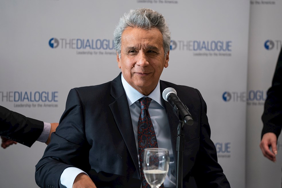 Lenín Moreno, presidente de Ecuador.