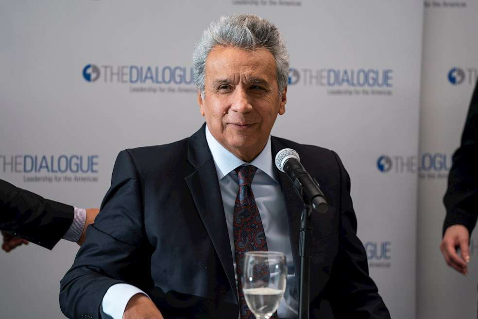 Lenín Moreno, presidente de Ecuador.