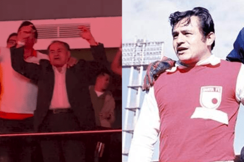 La conmovedora celebración de Alfonso Cañón por la estrella de Santa Fe: video