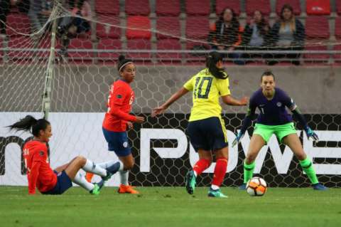 Colombia no pasó del empate con Chile en la Copa América femenina