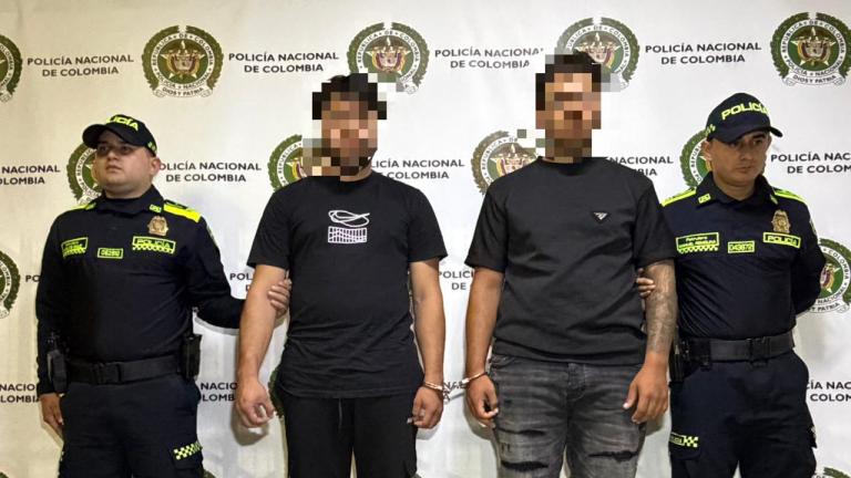 Capturan a dos hombres que habrían participado en atracos violentos en Medellín
