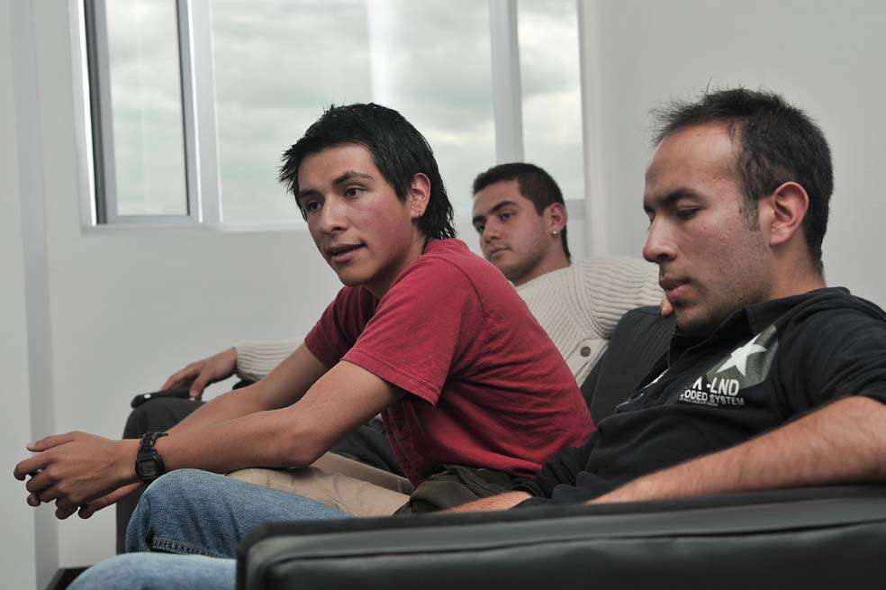 Nicolás Uribe, Germán Galindo y Hernando Franco. /Gustavo Torrijos