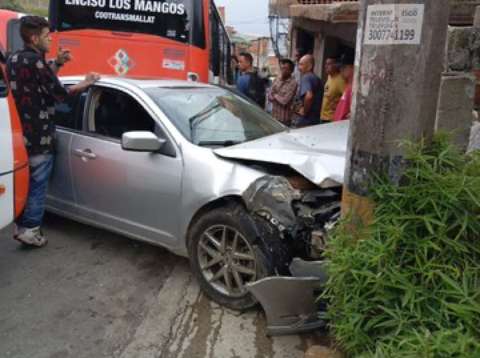 Niño de 4 años murió atropellado por un vehículo sin frenos en Medellín