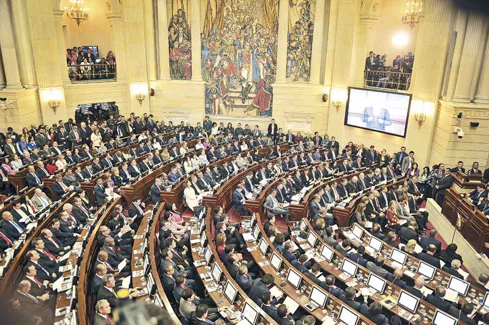 Según los cálculos, la Unidad Nacional tiene hoy 64 senadores y está comprobado que necesita del apoyo de Opción Ciudadana y los verdes para ratificar sus mayorías. / Andrés Torres