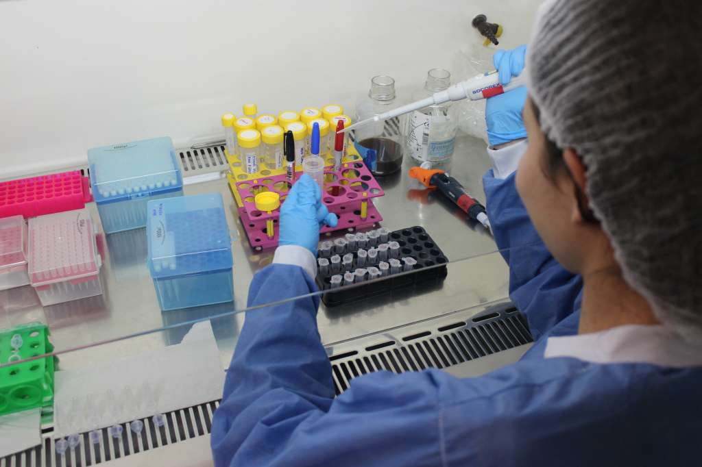 Laboratorio de la Facultad de Ciencias de la Universidad Javeriana.