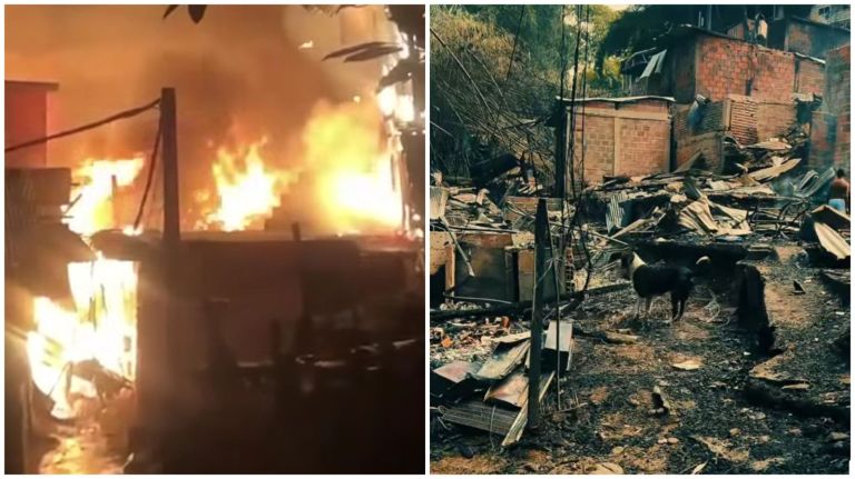 Alcaldía de Bucaramanga pide ayuda para más de 150 damnificados que dejó incendio