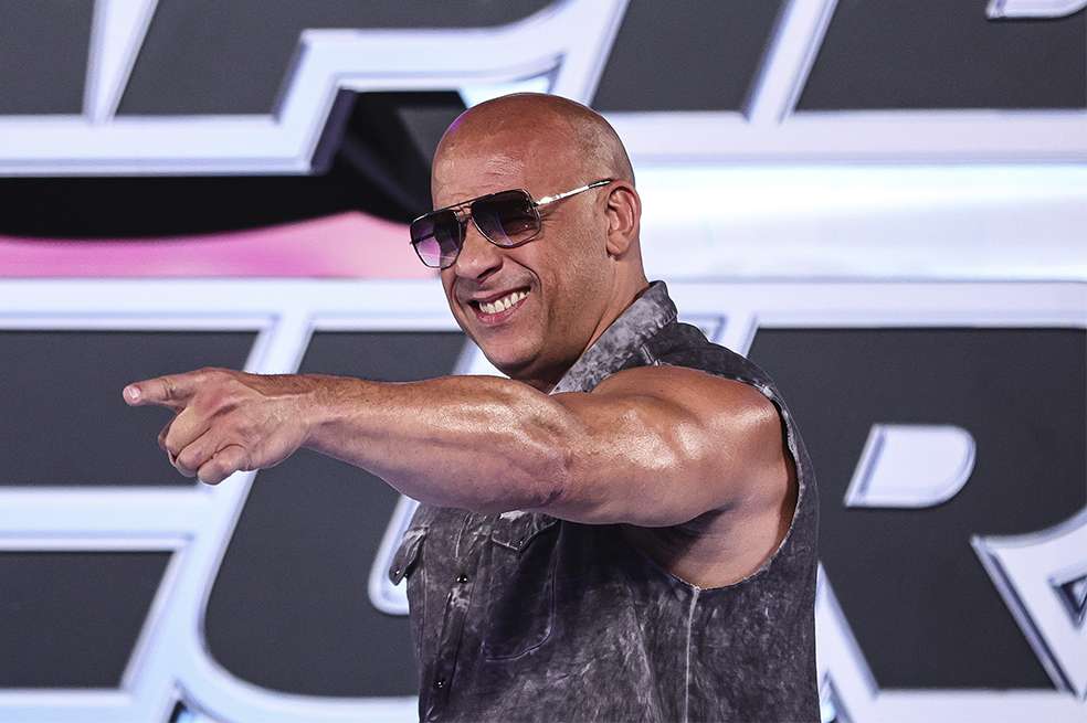 Vin Diesel, 'Dominic Toretto', facturó 20 millones de dólares.