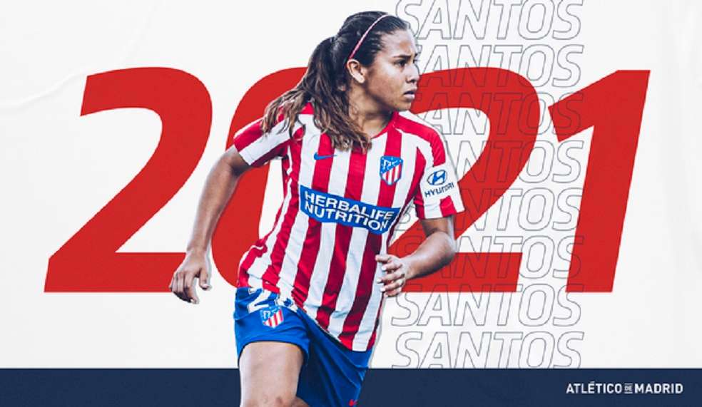 La colombiana llegó al cuadro rojiblanco en septiembre de 2019 en condición de préstamo.