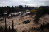 Los desbordamientos de dos ríos de Santiago de Chile dejan más de 300 damnificados