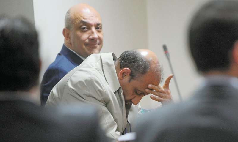 Los hermanos Francisco y Carlos Sales Puccini, dos de los médicos acusados por la Fiscalía, no aceptaron los cargos durante la audiencia./ Cristian Garavito