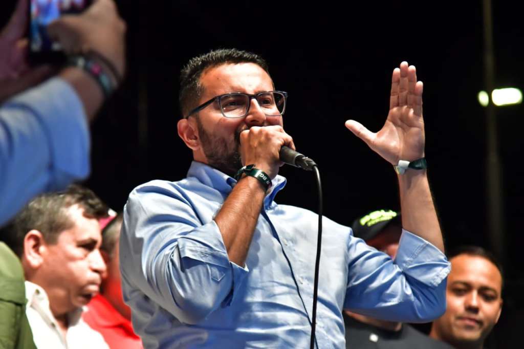 Cristian Portilla, alcalde de Bucaramanga