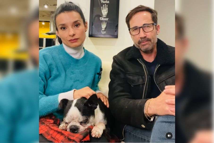La pareja, Paola Rey y Juan Carlos Vargas, se defendieron de las críticas por supuestamente permitir que su perrito Panda, de 13 años, se escapara en varias ocasiones de su casa