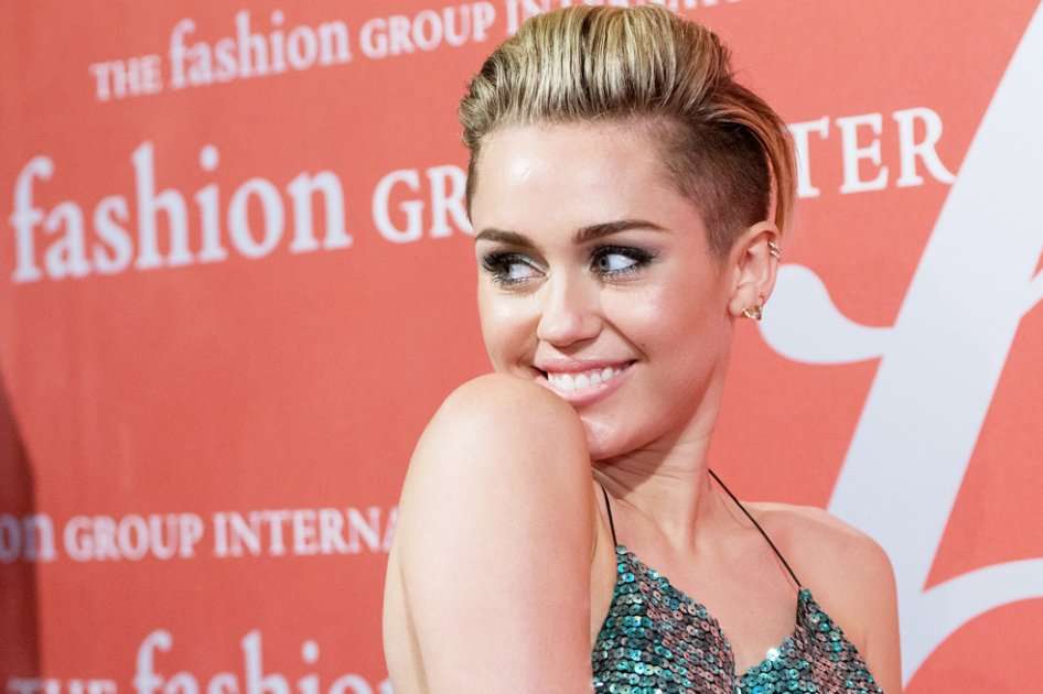Miley Cyrus durante un evento en Nueva York.