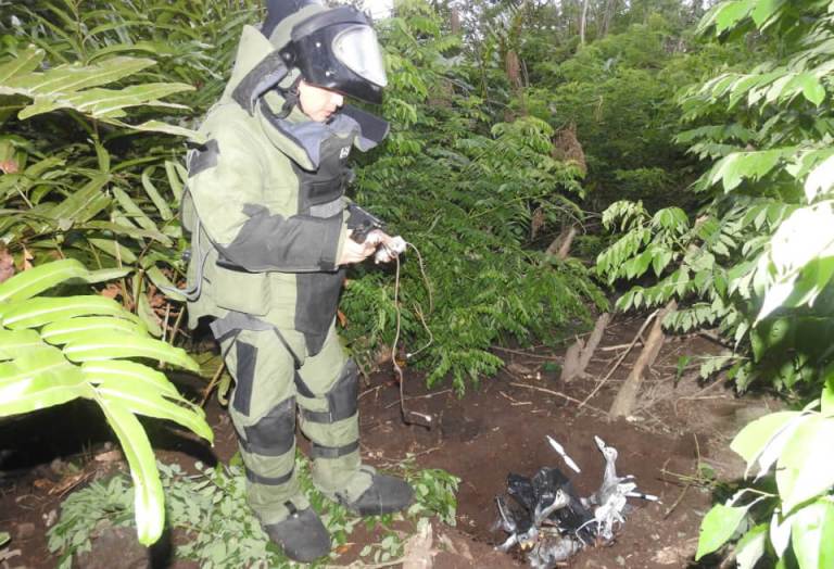 Destruyen drones con explosivos en Tumaco, Nariño
