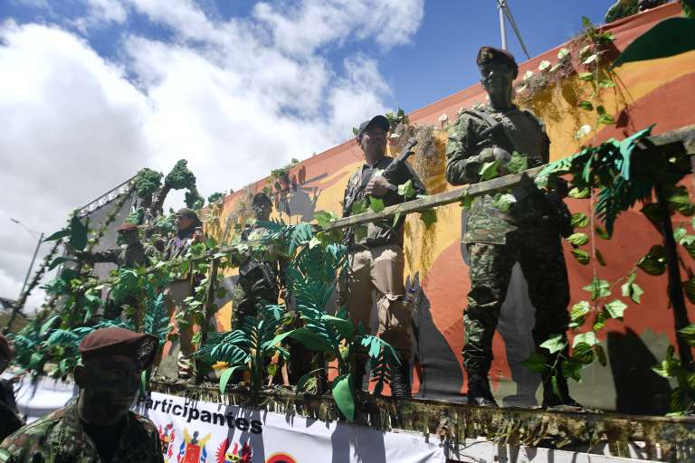 Desfile del 20 de julio, en Bogotá
