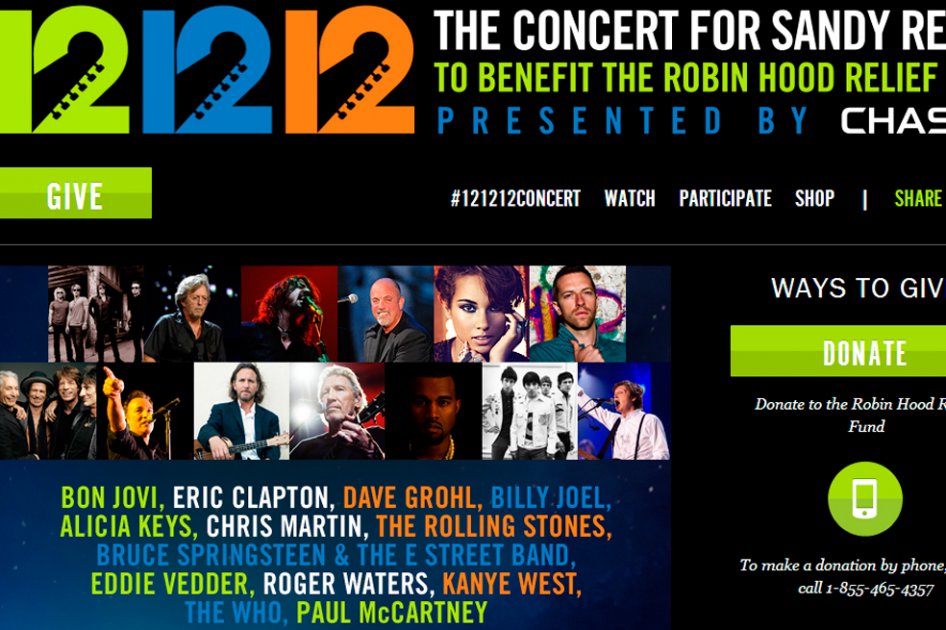 Imagen del sitio 121212concert.org.