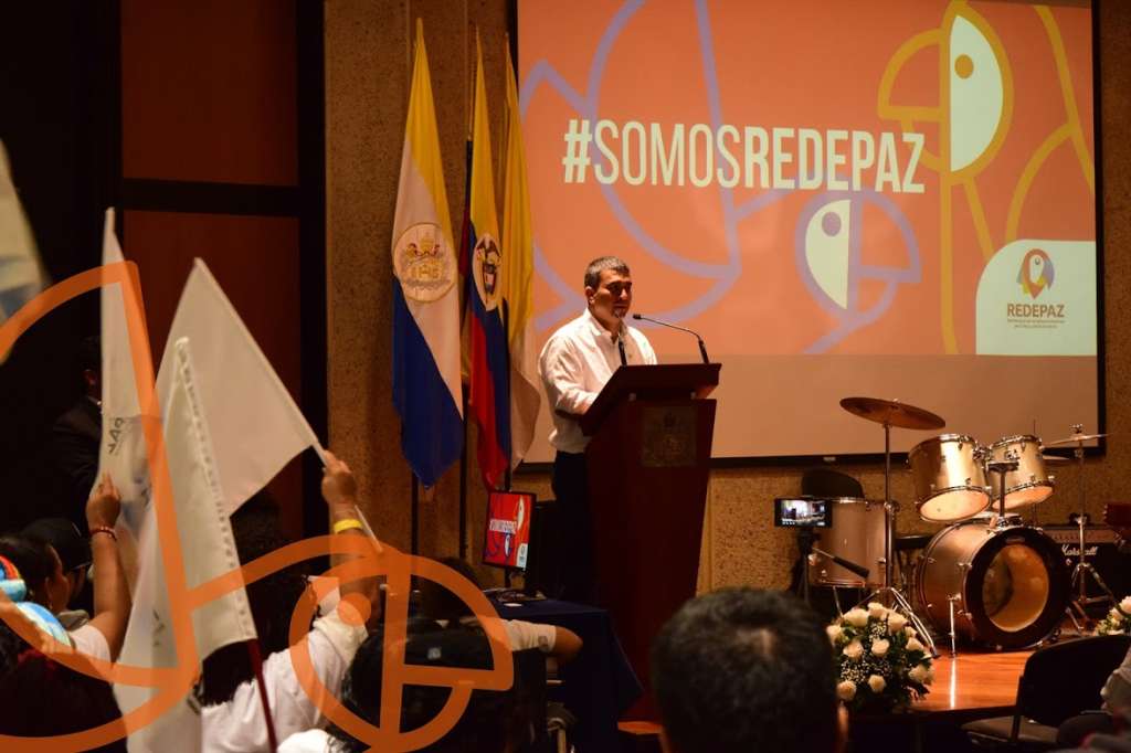 Luis Emil Sanabria, presidente colegiado de Redepaz. / Redepaz
