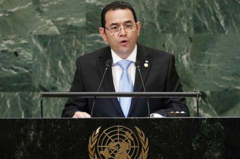 Presidente de Guatemala: comisión anticorrupción es "amenaza para la paz"