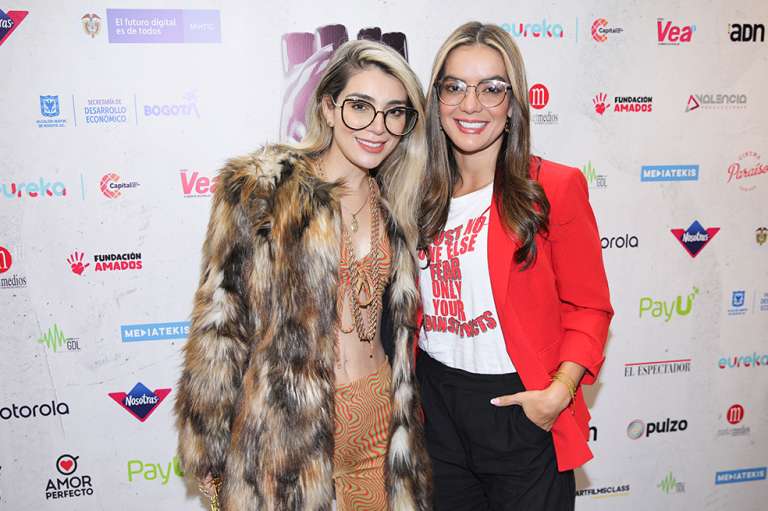 Marilyn Patiño y Elianis Garrido