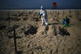 Brasil, Uruguay y Argentina rompen récords diarios de muertes o contagios por coronavirus